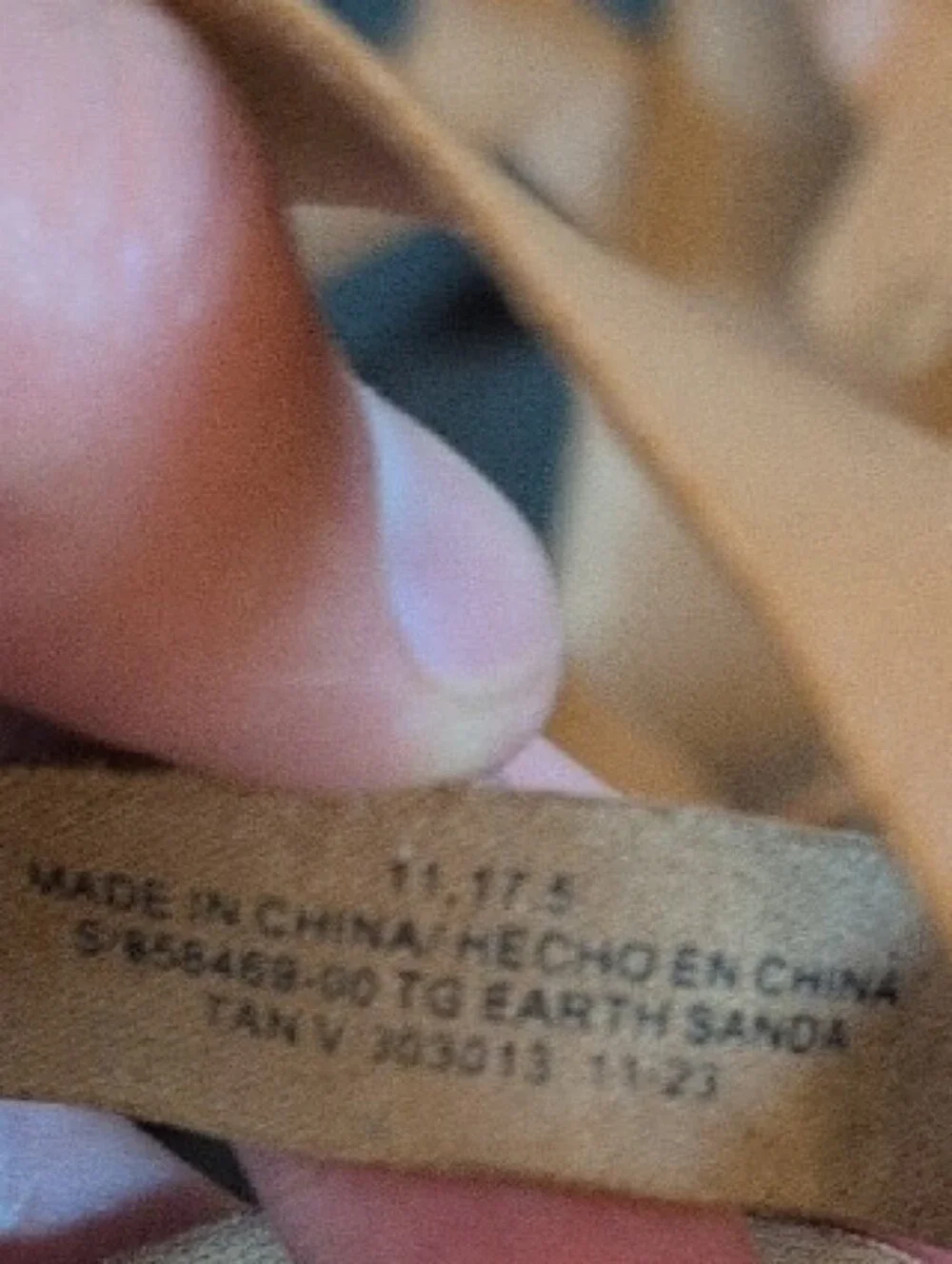 Old Navy Tan Buckle Slide Sandals for Kids